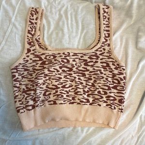 cheetah top